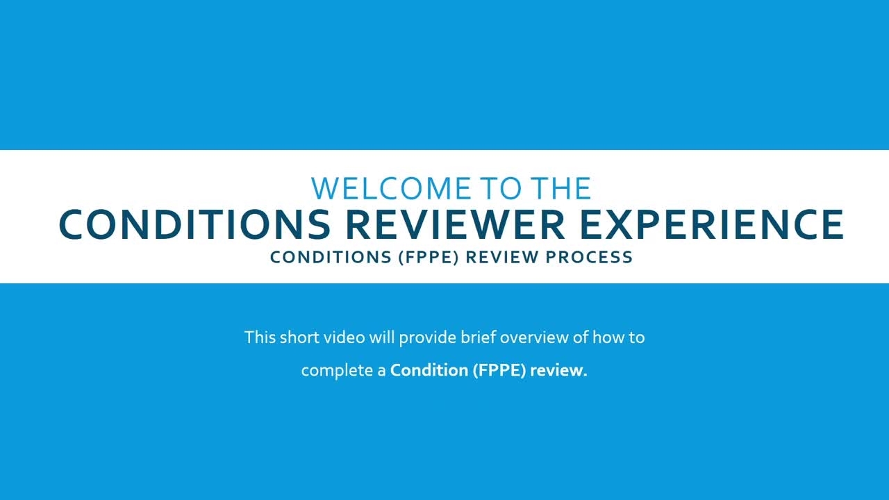 Conditiion FPPE Reviewers 13 min.mp4 - Foundationhealthpartners